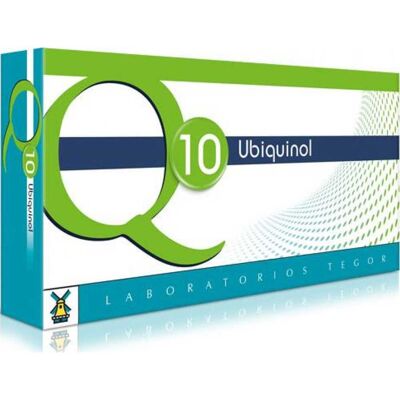 Tegor Q10 Ubiquinol 28 capsules - Complément Alimentaire - Publicité Tegor Q10 Ubiquinol 28 capsules - Complément Alimentaire - Publicité