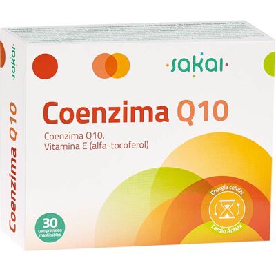 Sakai Coenzyme Q10 - 30 Comprimés - Complément Alimentaire - Publicité Sakai Coenzyme Q10 - 30 Comprimés - Complément Alimentaire - Publicité