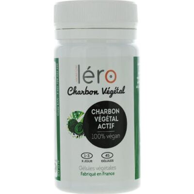 Léro Capsules de Charbon Bio - Aide Digestive - Publicité Léro Capsules de Charbon Bio - Aide Digestive - Publicité
