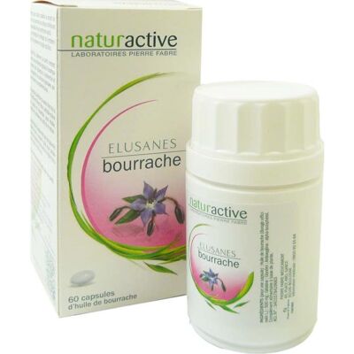 Naturactive Huile de Bourrache 60 Capsules - Complément alimentaire - Publicité Naturactive Huile de Bourrache 60 Capsules - Complément alimentaire - Publicité