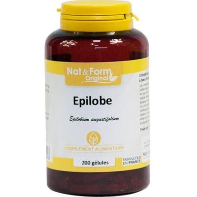 Nat & Form Epilobe 200 gélules - Complément alimentaire - Publicité Nat & Form Epilobe 200 gélules - Complément alimentaire - Publicité