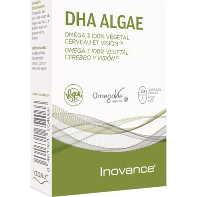Inovance Dha algues fatigue et vision - Softgels - Publicité Inovance Dha algues fatigue et vision - Softgels - Publicité