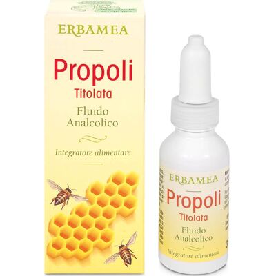 Erbamea Propolis Intitulée Fluide Sans Alcool 30ml - Publicité Erbamea Propolis Intitulée Fluide Sans Alcool 30ml - Publicité