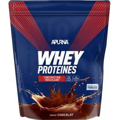 Apurna Whey Proteine Chocolat 720g - Publicité Apurna Whey Proteine Chocolat 720g - Publicité