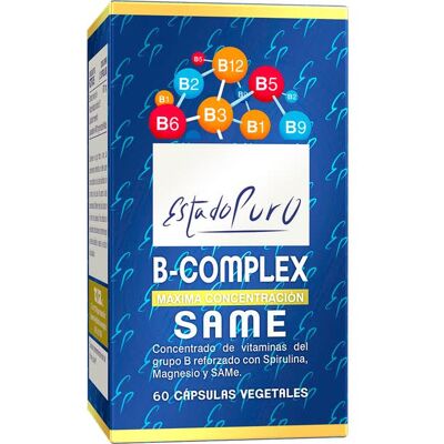 Marque: Estado Puro B complexe 60 capsules - Complément alimentaire - Publicité Marque: Estado Puro B complexe 60 capsules - Complément alimentaire - Publicité