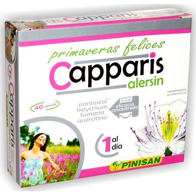 Pinisan Alersin - Soulagement des Allergies - 40 Capsules - Publicité Pinisan Alersin - Soulagement des Allergies - 40 Capsules - Publicité