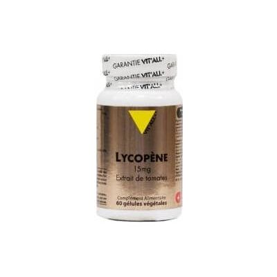 Vit'All+ Lycopène 15 mg 60 gélules - Complément alimentaire - Publicité Vit'All+ Lycopène 15 mg 60 gélules - Complément alimentaire - Publicité