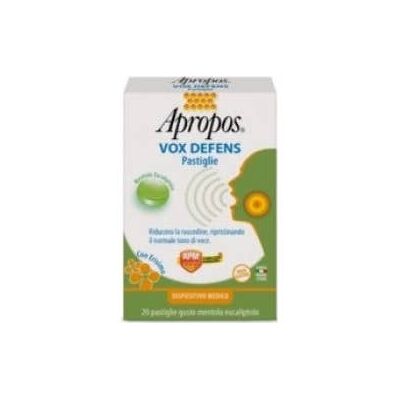 Sauber À-propos Vox Defens menthe et eucalyptus 20 pastilles - Publicité Sauber À-propos Vox Defens menthe et eucalyptus 20 pastilles - Publicité
