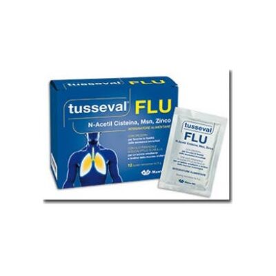 Marco Viti Tusseval Flu - Supplément respiratoire - Publicité Marco Viti Tusseval Flu - Supplément respiratoire - Publicité