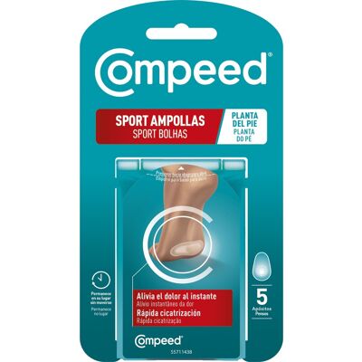 Compeed Ampoules Plante du Pied 5 Pansements - Publicité Compeed Ampoules Plante du Pied 5 Pansements - Publicité