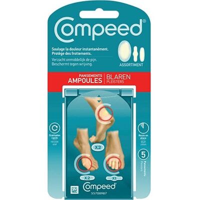 Assortiment de pansements Compeed - Secourisme - Publicité Assortiment de pansements Compeed - Secourisme - Publicité