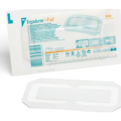 3m Tegaderm Plus Pad Pansement Adhesif 9x10cm 5 pièces - Publicité 3m Tegaderm Plus Pad Pansement Adhesif 9x10cm 5 pièces - Publicité