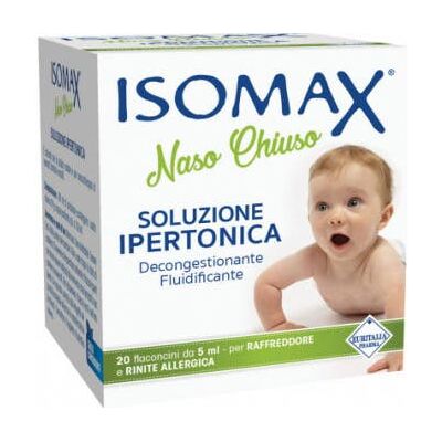 Sauber Euritalia Pharma Isomax Solution Hypertonique Nez Fermé 20x5ml - Publicité Sauber Euritalia Pharma Isomax Solution Hypertonique Nez Fermé 20x5ml - Publicité