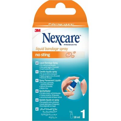 Nexcare Spray de Pansement Liquide 18 ml - Publicité Nexcare Spray de Pansement Liquide 18 ml - Publicité