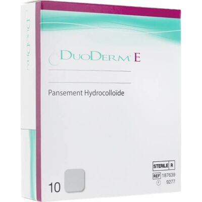 Convatec Duoderm E Pansement Hydrocolloïde 15x15cm 10unts - Publicité Convatec Duoderm E Pansement Hydrocolloïde 15x15cm 10unts - Publicité