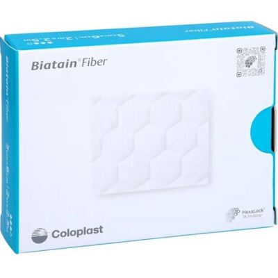 Biatain Pansements Fibres Gélifiantes 15x15cm 5uts - Publicité Biatain Pansements Fibres Gélifiantes 15x15cm 5uts - Publicité