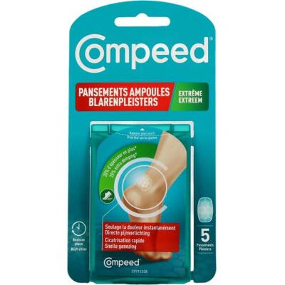 Compeed Pansements Ampoules Extrême 5 Unités - Publicité Compeed Pansements Ampoules Extrême 5 Unités - Publicité