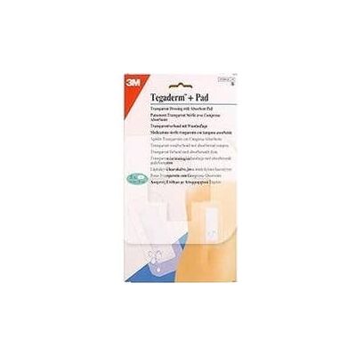 3M Tegaderm + Pad pansement transparent 9x20cm 5uds 5uds - Publicité 3M Tegaderm + Pad pansement transparent 9x20cm 5uds 5uds - Publicité