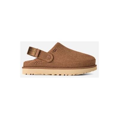 UGG Goldenstar Clog - Daim, Marron, Taille 38.5 - Sabot - Publicité UGG Goldenstar Clog - Daim, Marron, Taille 38.5 - Sabot - Publicité