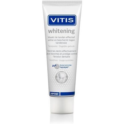 VITIS Dentifrice Blanchissant - Réparation de l’émail - Publicité VITIS Dentifrice Blanchissant - Réparation de l’émail - Publicité