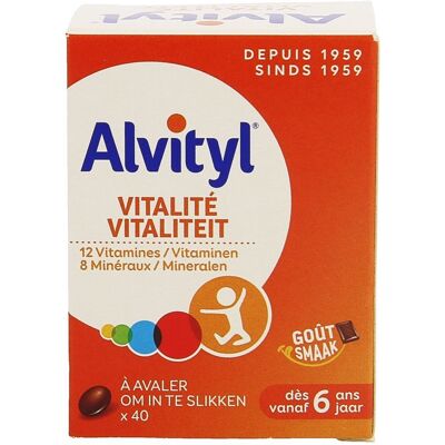 Comprimés multivitaminés Alvityl pour enfants - Soutient l'immunité & croissance - Publicité Comprimés multivitaminés Alvityl pour enfants - Soutient l'immunité & croissance - Publicité