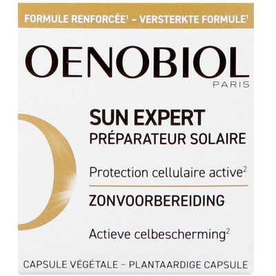 Oenobiol Sun Expert 30 Capsules - Publicité Oenobiol Sun Expert 30 Capsules - Publicité