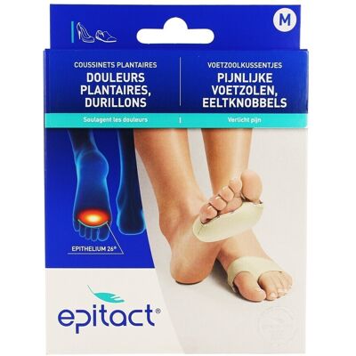 Epitact Coussinet Plant.39-41 1 Paire - Publicité Epitact Coussinet Plant.39-41 1 Paire - Publicité
