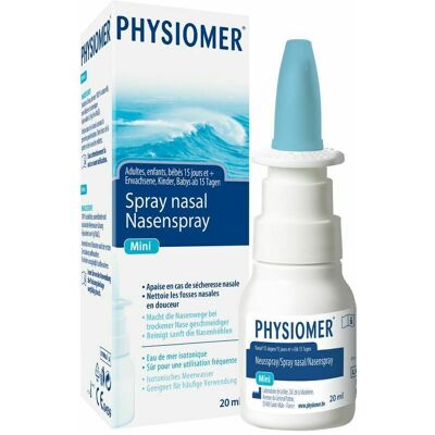 Physiomer Mini Spray 20ml New - Publicité Physiomer Mini Spray 20ml New - Publicité