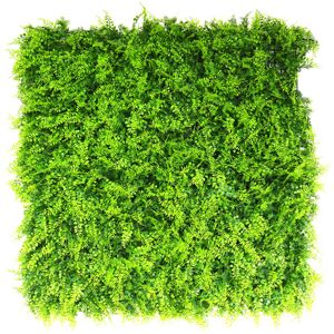 Mur vegetal artificiel - Fougere - Interieur et exterieur - 1m x 1m