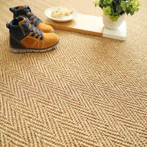 Sisal - Veracruz Chevron - Ecru