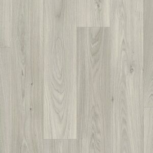 Sol Vinyle Textile Grande largeur - Aspect parquet - Chene blanc