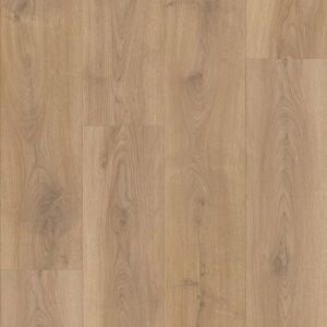 Parquet flottant Stratifie - Compatible Cuisine et Salle de bain - Chene Naturel Noueux