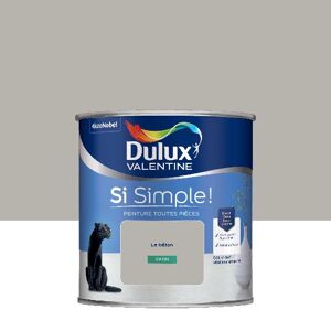 Dulux Valentine Si Simple! - Peinture toutes pieces - Satin Le Beton - 0,5L