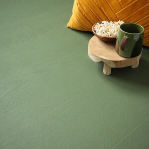 Sol Vinyle Resistance Pro - Parquet bois vintage peint - Vert