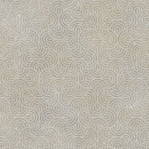 Sol Vinyle Textile - Relief 3D - Motifs arche griffee - Beige