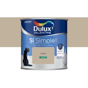 Dulux Valentine Si Simple! - Peinture toutes pieces - Satin Le Kraft - 0,5L