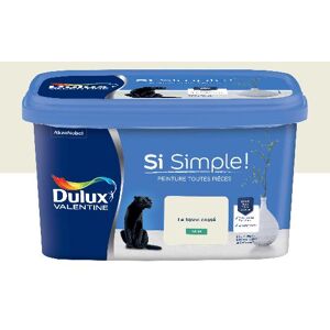 Dulux Valentine Si Simple! - Peinture toutes pieces - Satin Le Blanc Casse - 2,5L