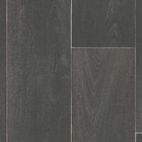 Sol PVC Best – Effet parquet vieilli – Bois gris anthracite