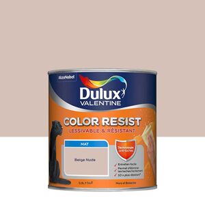 Dulux Valentine Color Resist - Murs&Boiseries; - Mat Beige Nude - 2,5L
