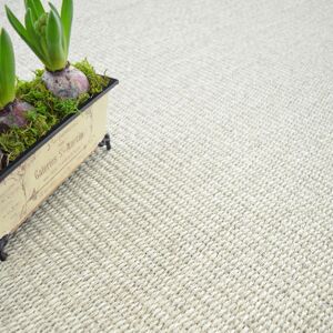 Tapis sur mesure Sisal - Quintana - Blanchi