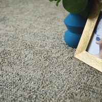 Tapis sur mesure Tissé plat – Jambi – Nuances gris perle