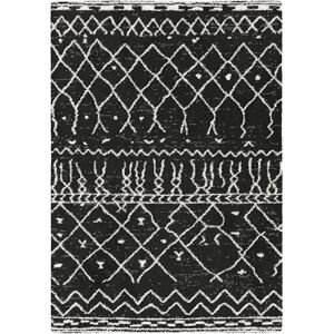 140x200 Tapis motif Berbère - Dharan Foncé