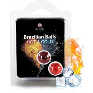 Secret Play Boules de Massage Effet Chaud-Froid Brazilian Balls x2