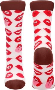 Chaussettes Sexy Socks Lip Love - Taille : 36-41