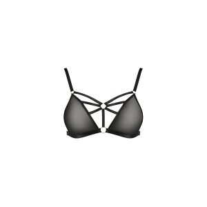 Passion Soutien-Gorge Meggy Noir Devil Collection - Taille : S/M - 36/38