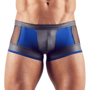 Svenjoyment Boxer Push-Up Bi-Matiere Noir et Bleu - Taille : S