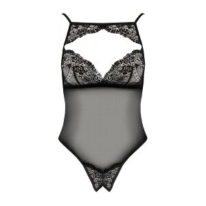 Passion Body Veronique Devil Collection Noir - Taille : XXL/XXXL - 44/46