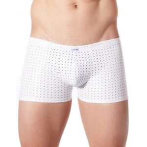 Look Me Boxer Effet Vinyle LM811 Blanc - Taille : S - 36