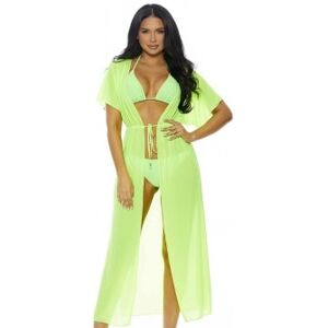 Forplay Bikini 2 Pieces et Kimono San Andres Vert Flashy - Taille : L - 40