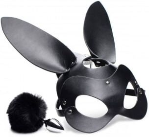 Kit Plug Anal Queue de Lapin et Masque de Lapin TAILZ